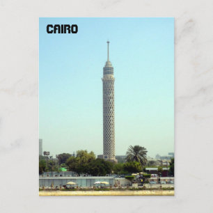 Cartão Postal egito do cairo da torre