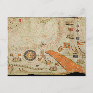 Cartão Postal Egito e Mar Vermelho