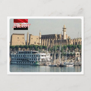Cartão Postal Egito - Luxor -