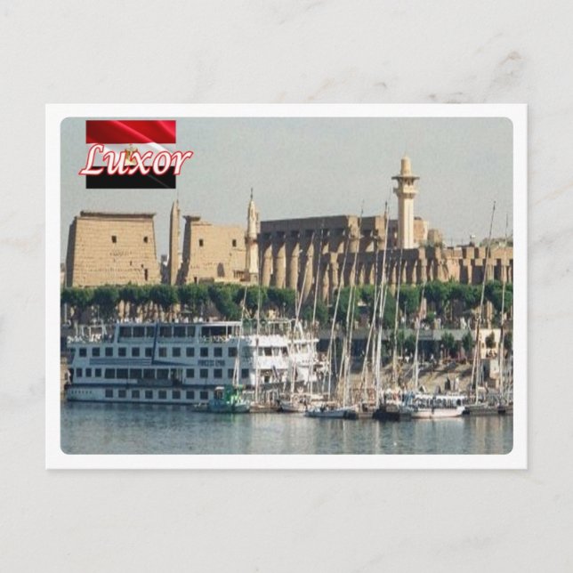 Cartão Postal Egito - Luxor - (Frente)