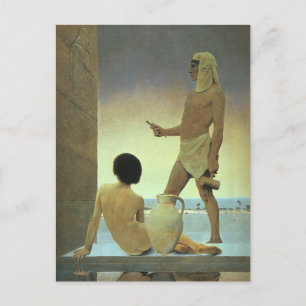 Cartão Postal Egito, Maxfield Parrish)