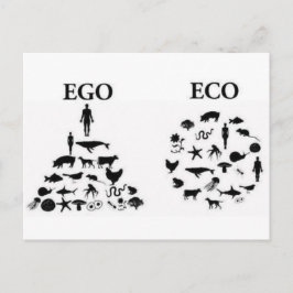Cartão Postal ego ecológico