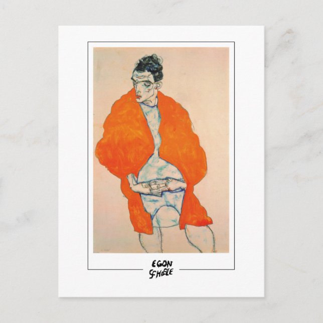 Cartão Postal Egon Schiele #171 - Belas Artes (Frente)