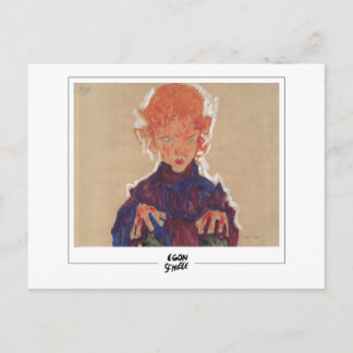 Cartão Postal Egon Schiele #470 - Arte Fina