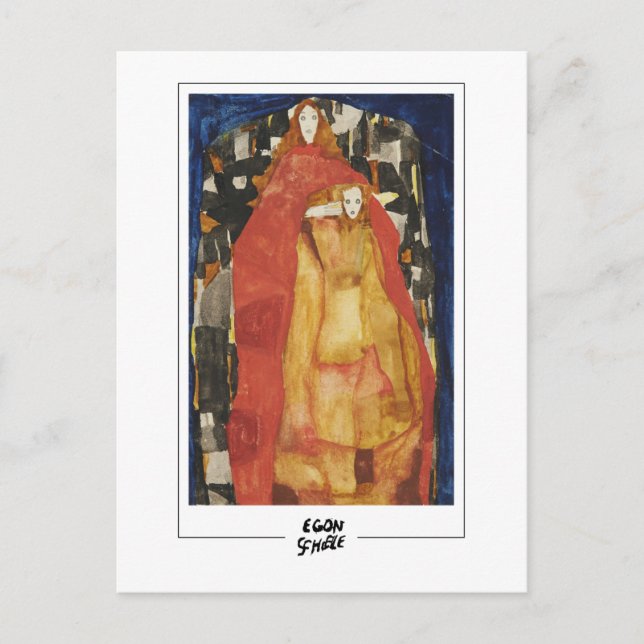 Cartão Postal Egon Schiele #578 - Arte Refinada (Frente)