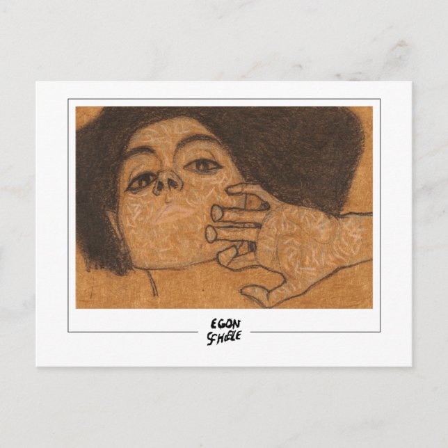 Cartão Postal Egon Schiele #590-2 - Belas Artes (Frente)