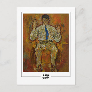 Cartão Postal Egon Schiele #8-2 - Arte fina