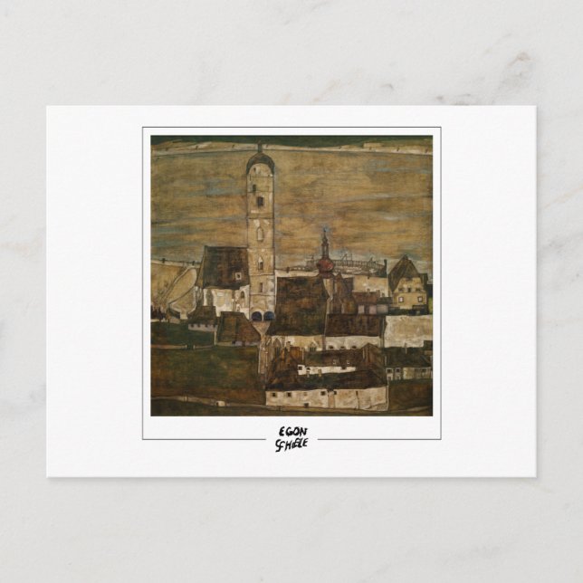 Cartão Postal Egon Schiele #9 - Arte Refinada (Frente)