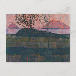 Cartão Postal Egon Schiele - Definir Sol