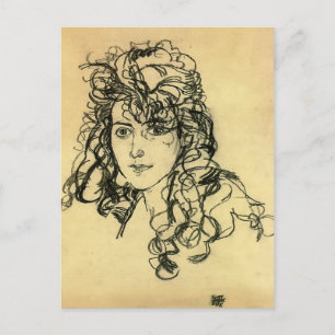 Cartão Postal Egon Schiele- Madame Sohn