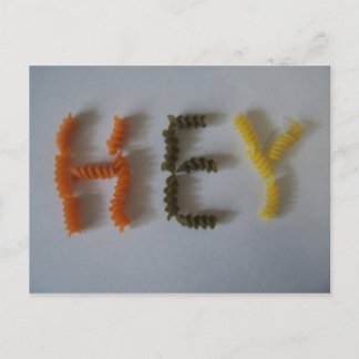 Cartão Postal Ei, Macaroni!