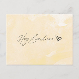 Cartão Postal Ei Sunshine