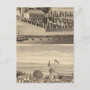 Cartão Postal Eichler, residências Meyer