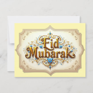 Cartão Postal Eid Karte