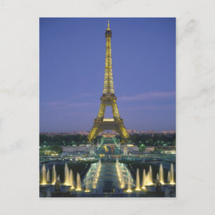 Cartão Postal Eiffel Tower, Paris, France 2