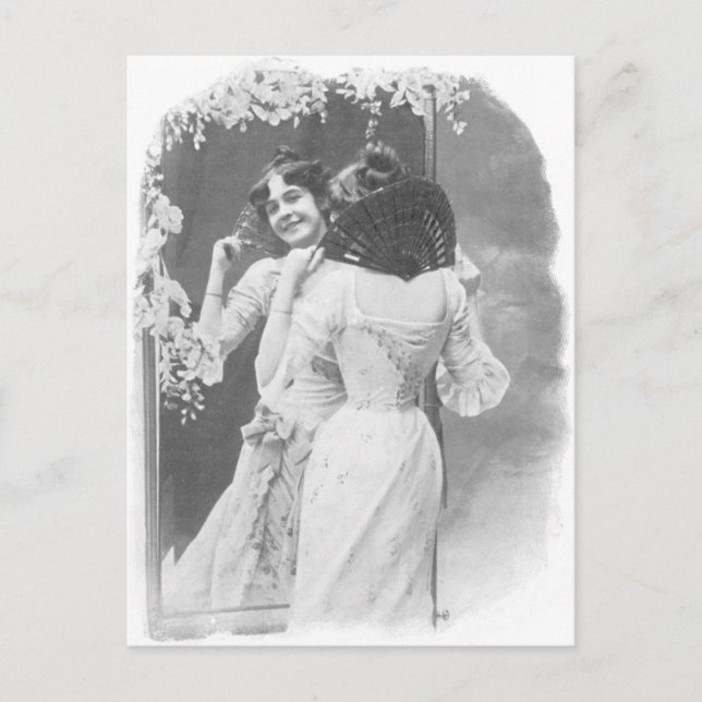 Cartão Postal Eine Kokette (Frente)