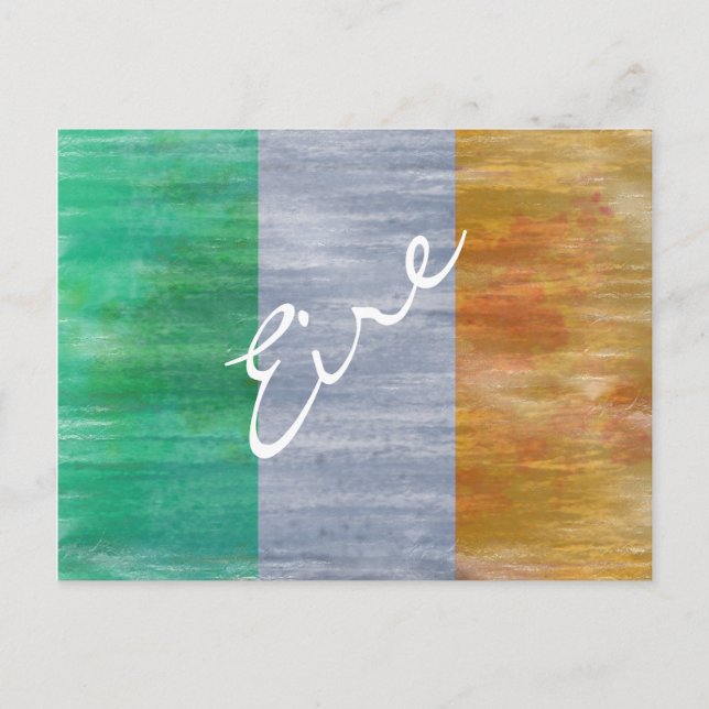 Cartão Postal Eire angustiado (Frente)
