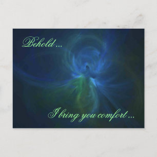 CARTÃO POSTAL EIS ... EU TRAGO CONFORTO PARA VOCÊ ...