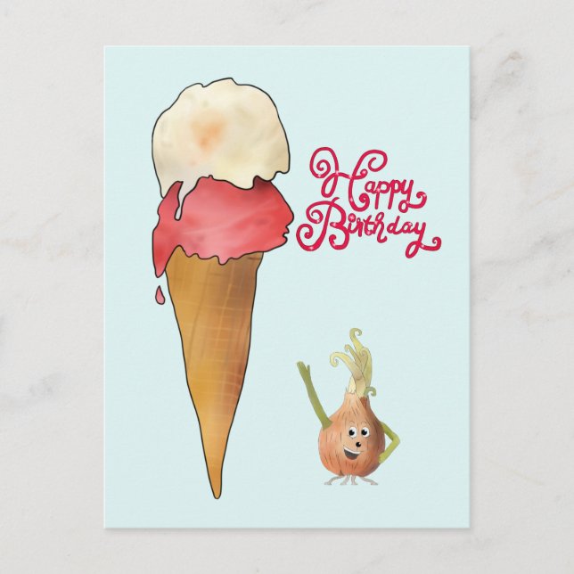 Cartão Postal Eiswaffel (Frente)