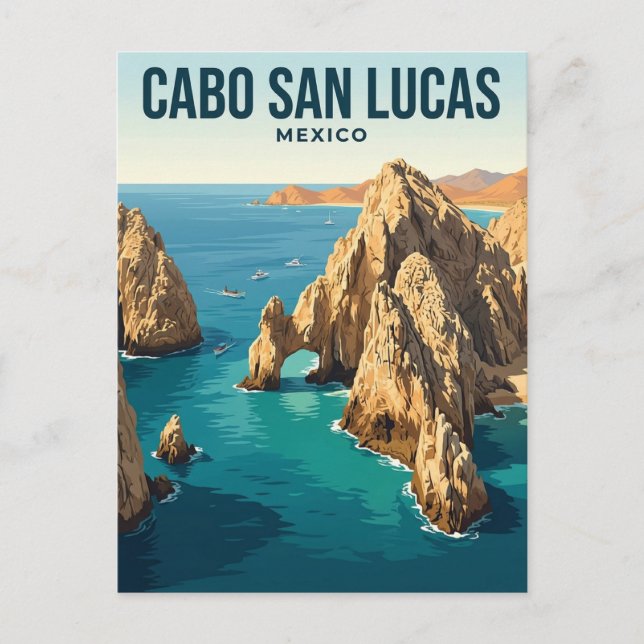 Cartão Postal El Arco México (Frente)