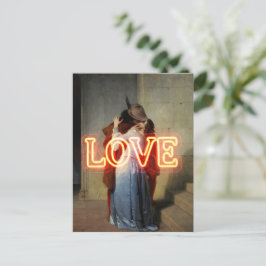 Cartão Postal El Bacio Remix - Neon "LOVE" Wall Art & Merch