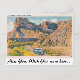 Cartão Postal El Capitan,