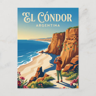 Cartão Postal El Cóndor Argentina