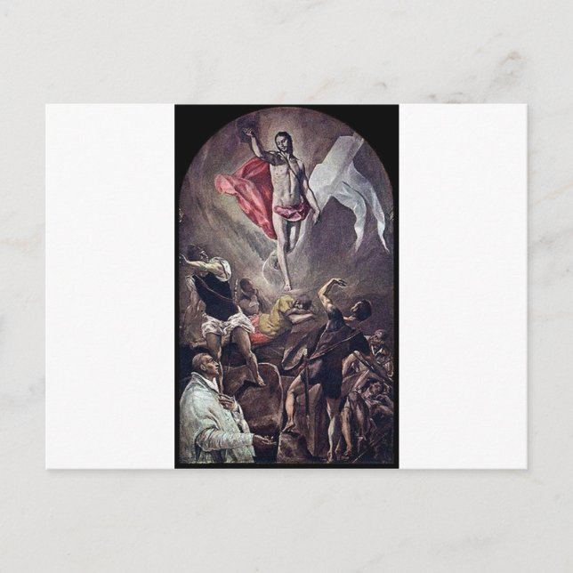 Cartão Postal el greco (Frente)