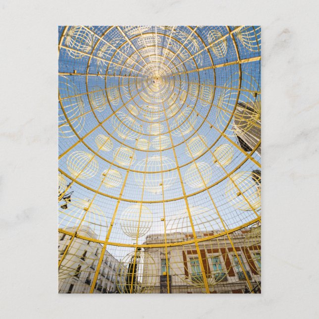 Cartão Postal El interior de la Navidad (Frente)