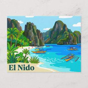 Cartão Postal El Nido Filipinas