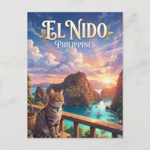 Cartão Postal El Nido Filipinas