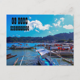 Cartão Postal El Nido nas Filipinas de Palawan