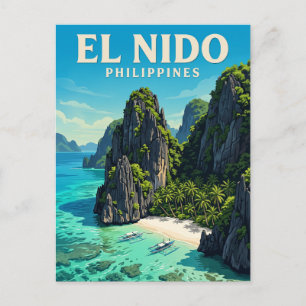 Cartão Postal El Nido, Palawan Filipinas