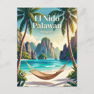Cartão Postal El Nido Palawan Filipinas