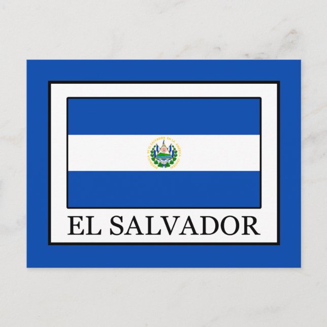 Cartão Postal El Salvador (Frente)