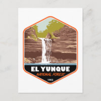 El Yunque National Forest Porto Rico Vintage