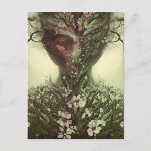 Cartão Postal Ela da Floresta (Frente)