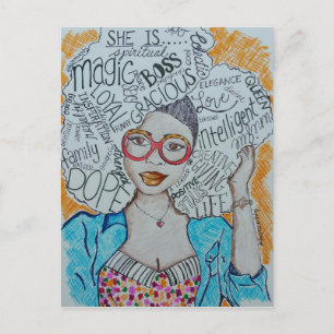 Cartão Postal Ela É...