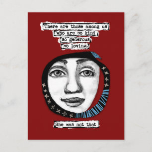 Cartão Postal Ela Não Era Aquele Cartão-Postal