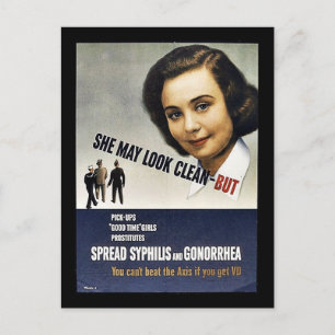 Cartão Postal Ela Pode Parecer Limpa - Mas