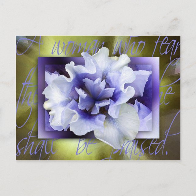 Cartão Postal Ela Será Louvada (Frente)