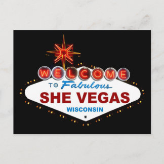 Cartão Postal ElaVegas Wisconsin
