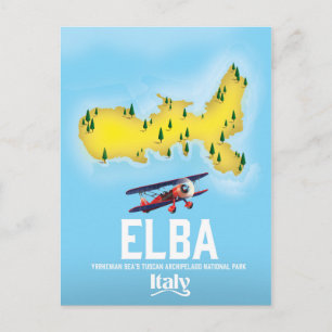 Cartão Postal Elba, Mar Tirreno, Tuscana, Itália poster de viage