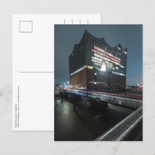 Cartão Postal Elbphilharmie Hamburg