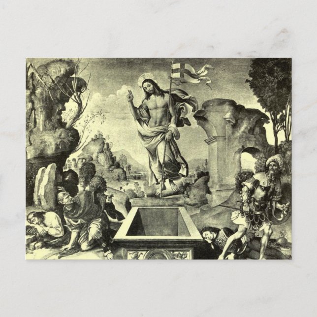 Cartão Postal Ele é Risen! (Frente)