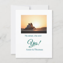 Ele perguntou que ela disse que sim, foto usada co