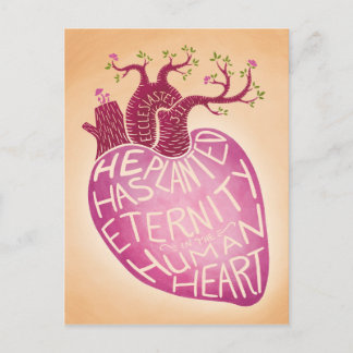 Cartão Postal Ele Plantou Eternidade no Coração Humano