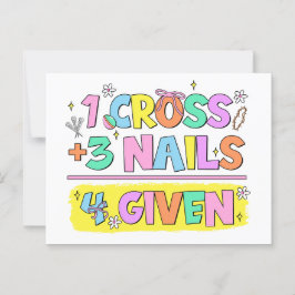 Cartão Postal Ele ressuscitou a páscoa cristã feliz Jesus Deus a