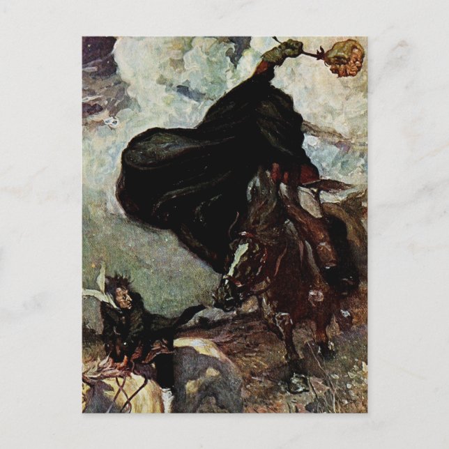 Cartão Postal Ele Viu A Ascensão De Goblin (Frente)