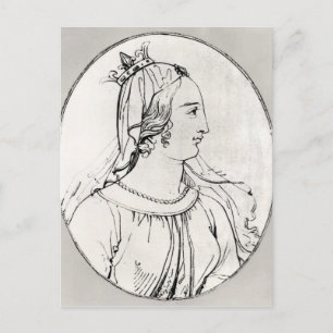 Cartão Postal Eleanor da Aquitânia